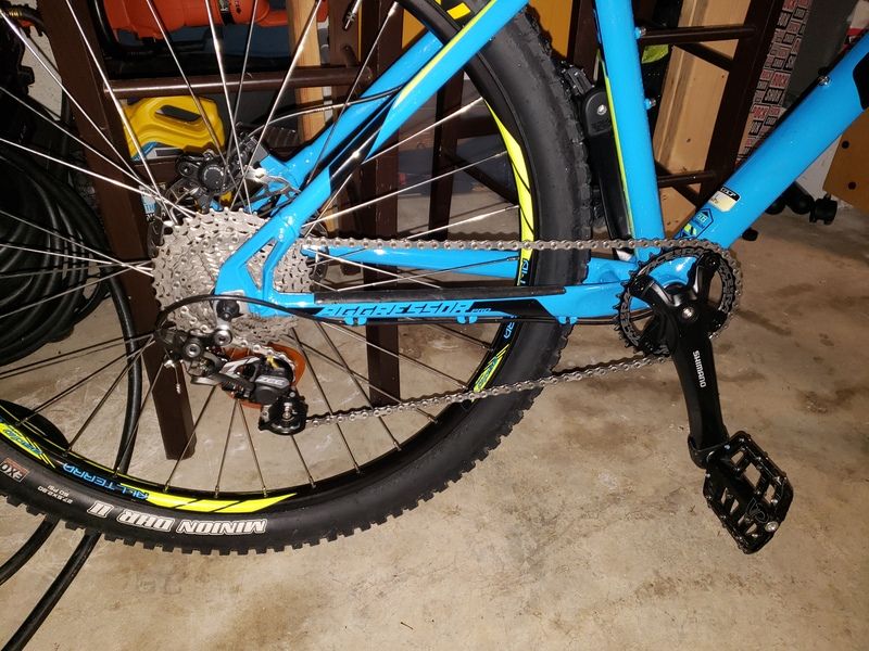 gt aggressor pro crankset upgrade