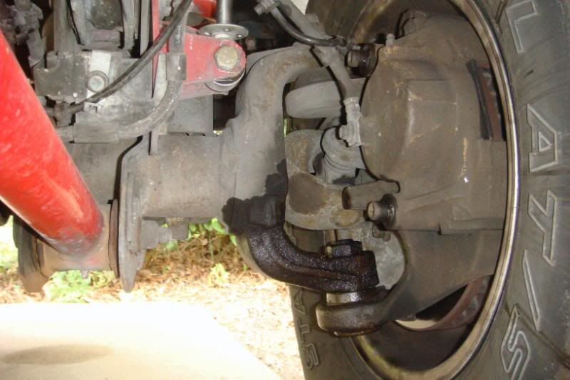 Jeep cherokee front axle seal leak #4