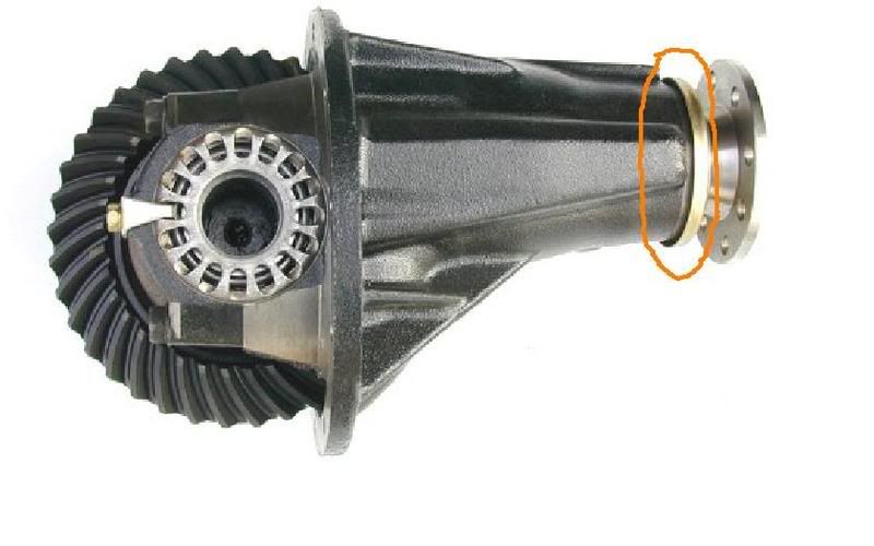 pinion dust shield? Pirate 4x4
