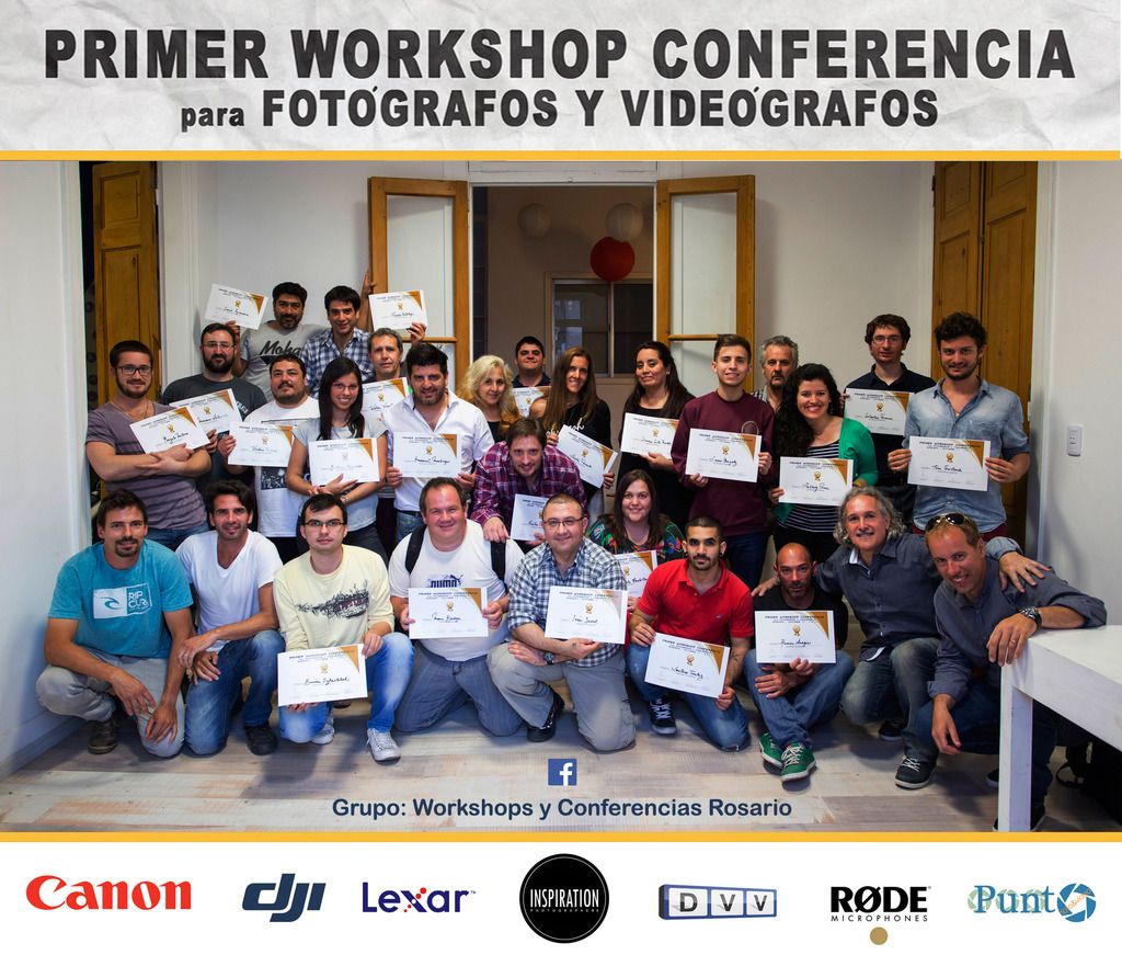 Primer Workshop Conferencia para Fotógrafos y Videógrafos