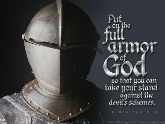 the armor of god picture. Put on the armor of God so