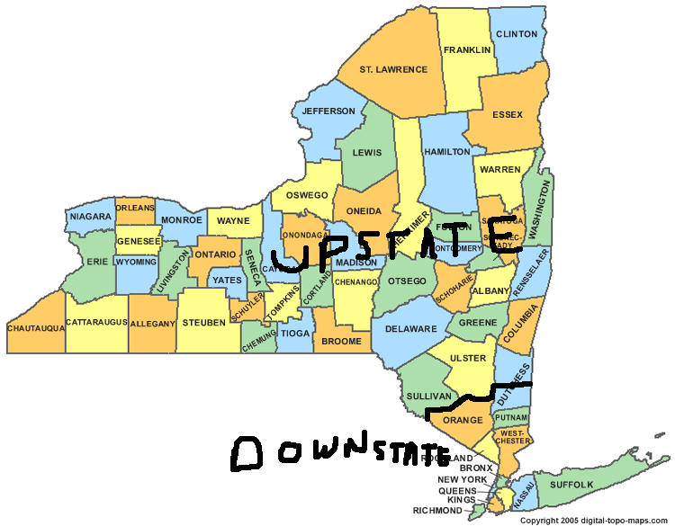 Upstate New York Map Towns 27 Facts About Upstate New York That Are Completely And Totally True