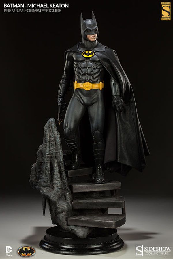 batman keaton statue