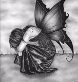Art Broken Fairy Tattoos Crying3