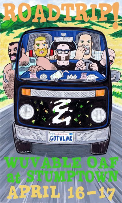 ed luce,wuvable oaf,goteblud,stumptown comics fest