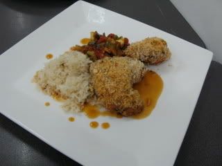 Pan Roasted Parmesan Crusted Chicken