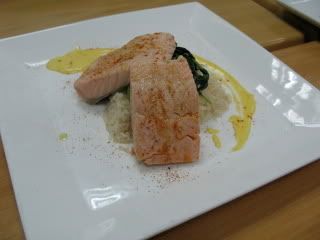 Poached Fillet of Salmon