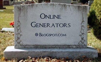 Damn tombstone generator