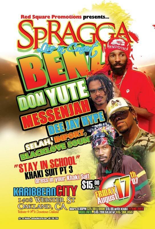 Spragga benz my space