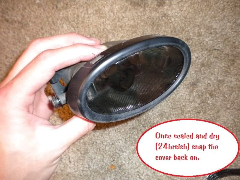 LFSoccer2k6 Fog Light crack repair DIY by MetaEnder. Drive Accord