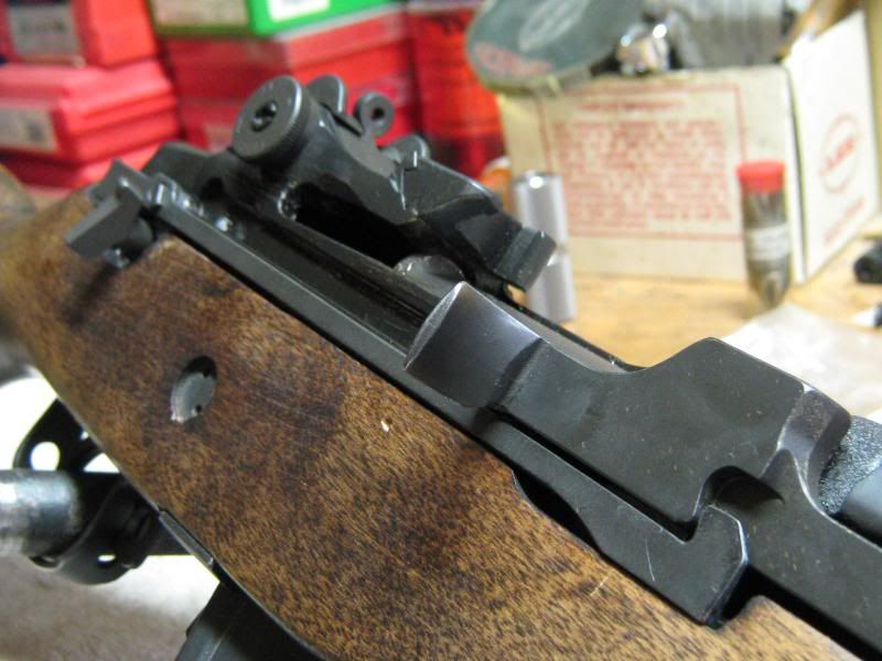 How to plug the selector hole in an M14 stock (pics of the inside