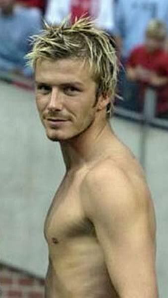 David Beckham's Short Spiked Haircut picture 3