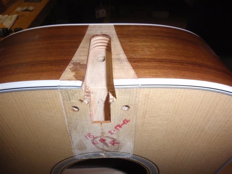 Neck joint from Martin/Collings/Bourgeois The Unofficial Martin