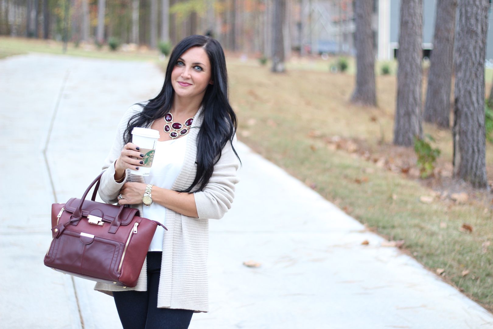 J. Jill Holiday Style via Stilettos and Diapers