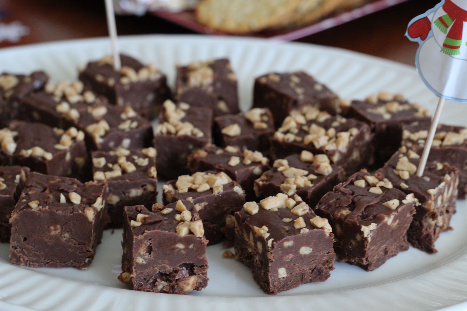 Easy Holiday Entertaining, Easy Toffee Fudge via Stilettos and Diapers
