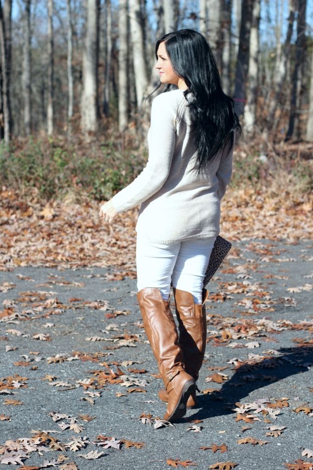 How to wear winter white: Stilettos and Diapers