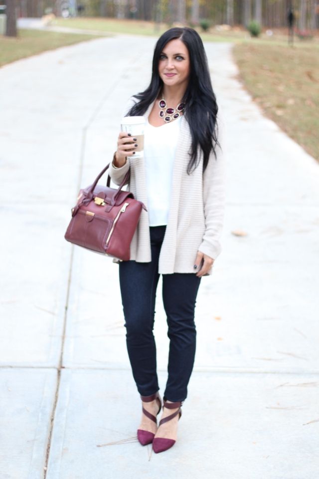 J. Jill Holiday Style via Stilettos and Diapers