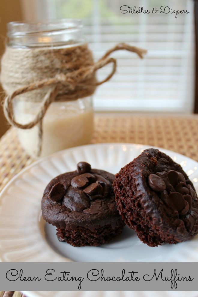 Clean chocolate muffins, low fat chocolate muffins, vitatop muffin recipe, gluten free chocolate muffins