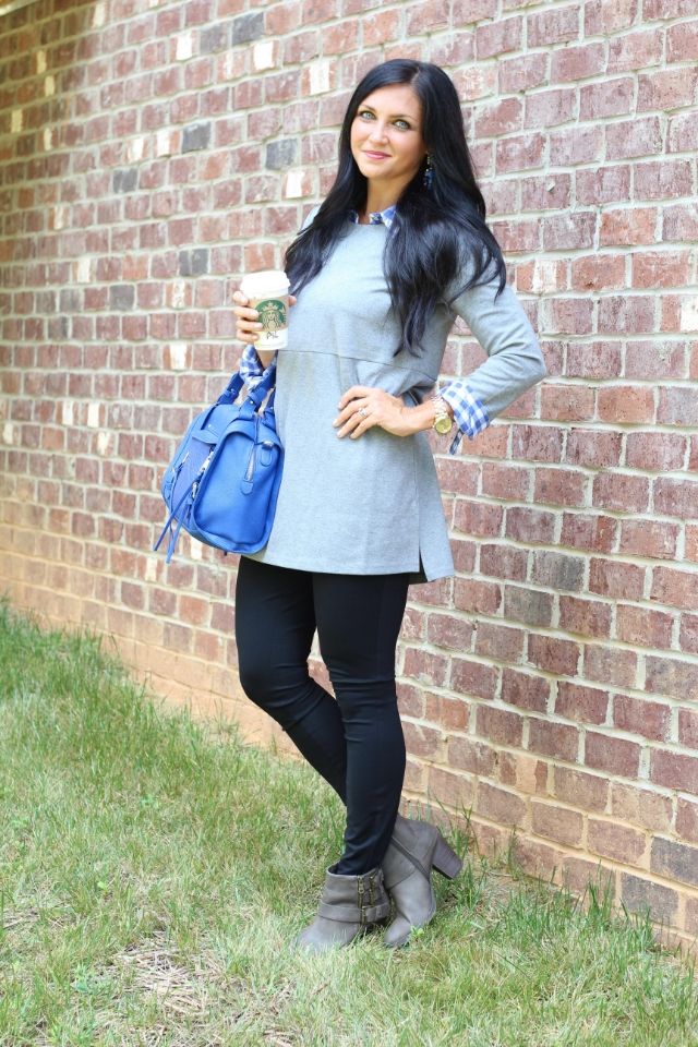 Easy, fall style with J Jill - www.stilettosanddiapers.com