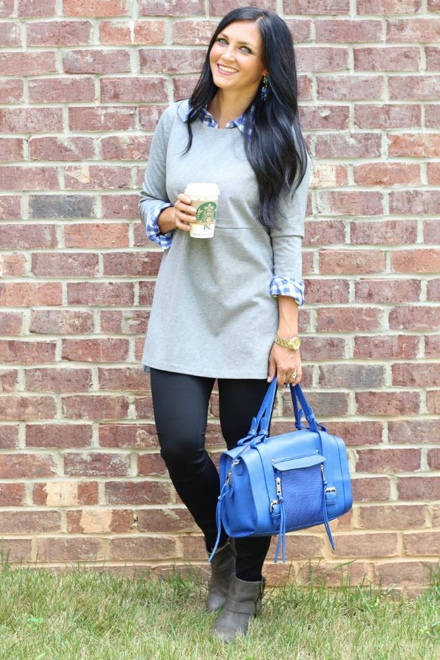 Easy, fall style with J Jill - www.stilettosanddiapers.com