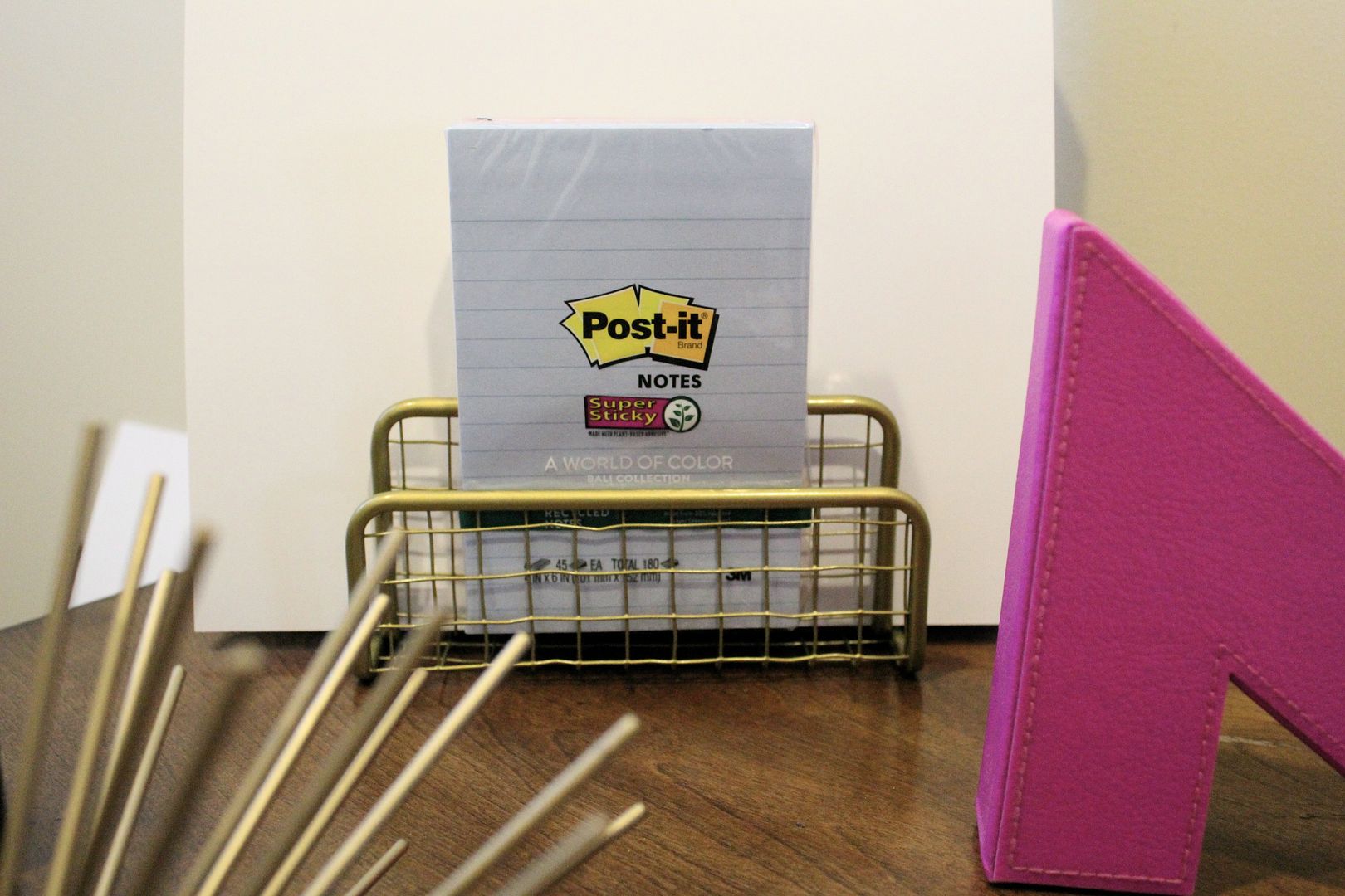 Stilettos and Diapers Office with Post-it World of Color Collections