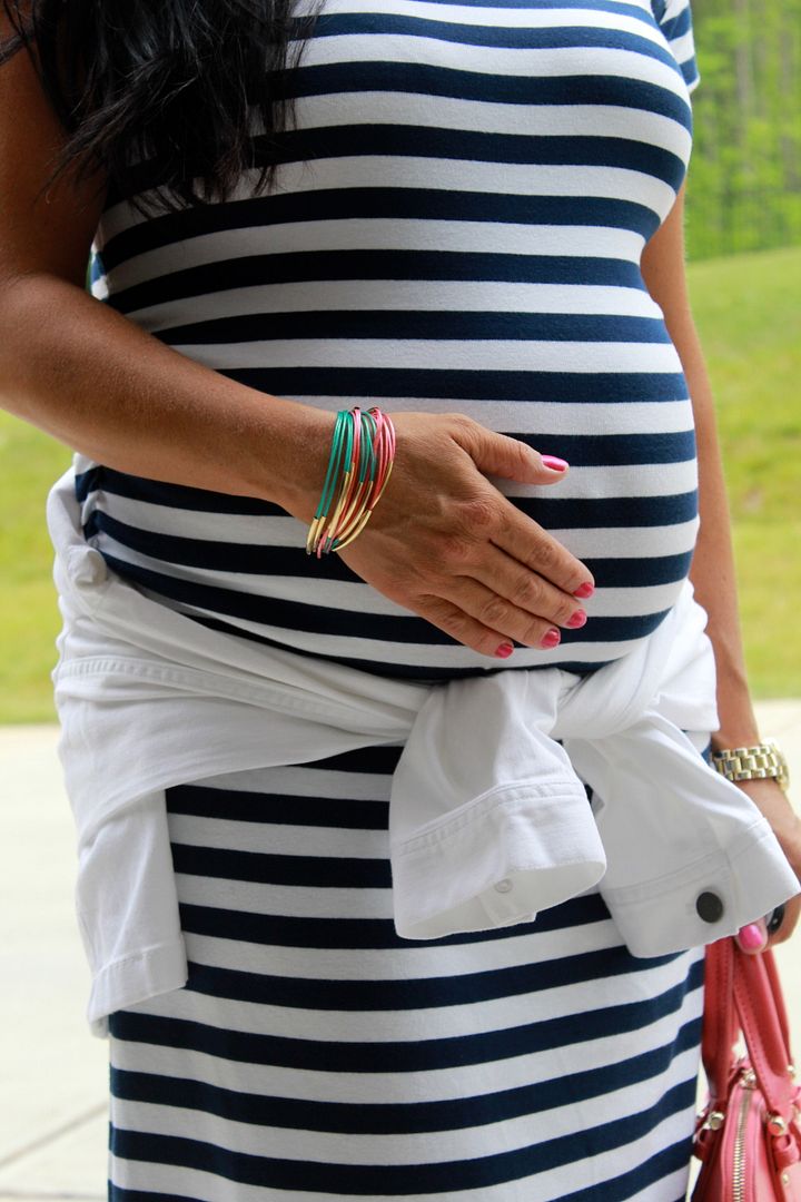 Dress the bump: 26 weeks pregnant, J. Jill, Target, Converse
