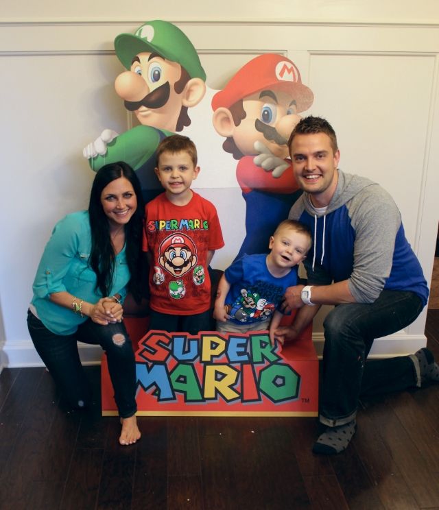 Stilettos and Diapers: Super Mario Birthday Party