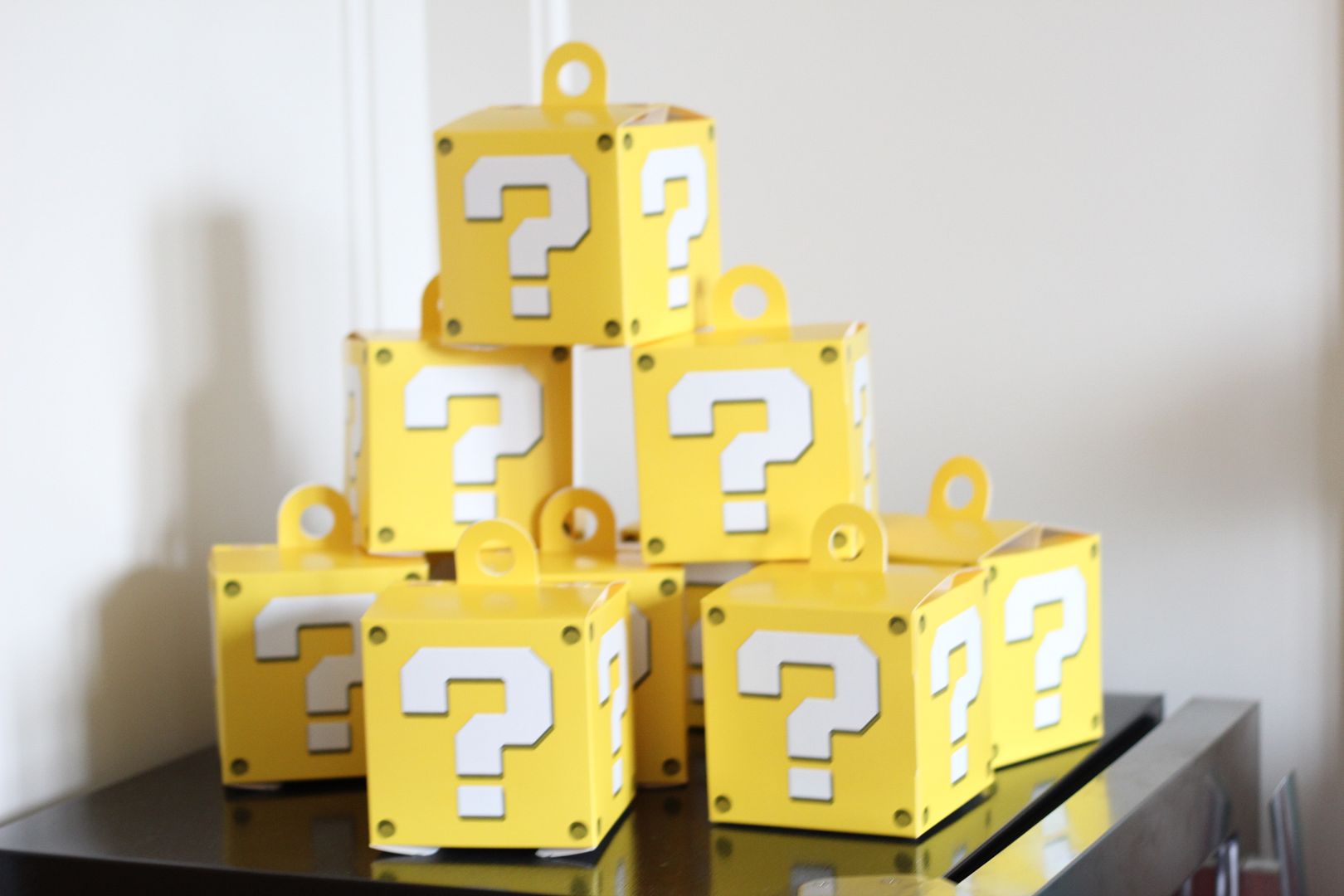 Stilettos and Diapers: Super Mario Favor Boxes