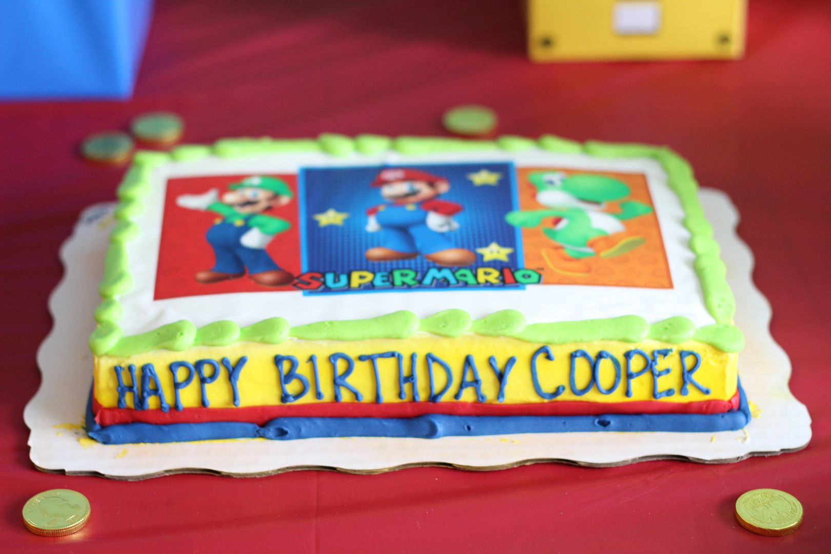 Stilettos and Diapers: Super Mario Birthday Party
