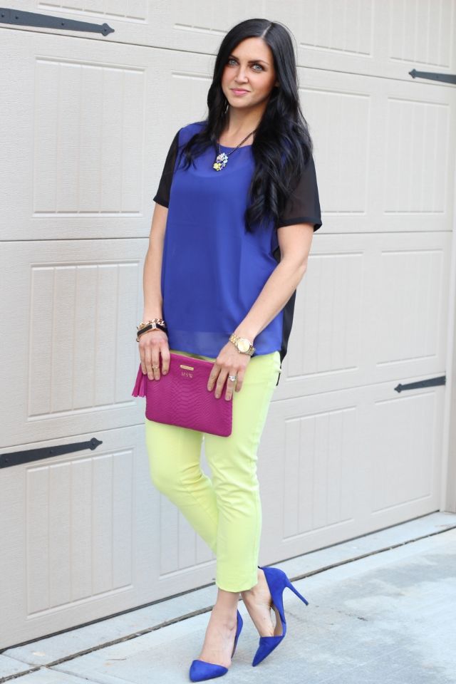 Color blocking