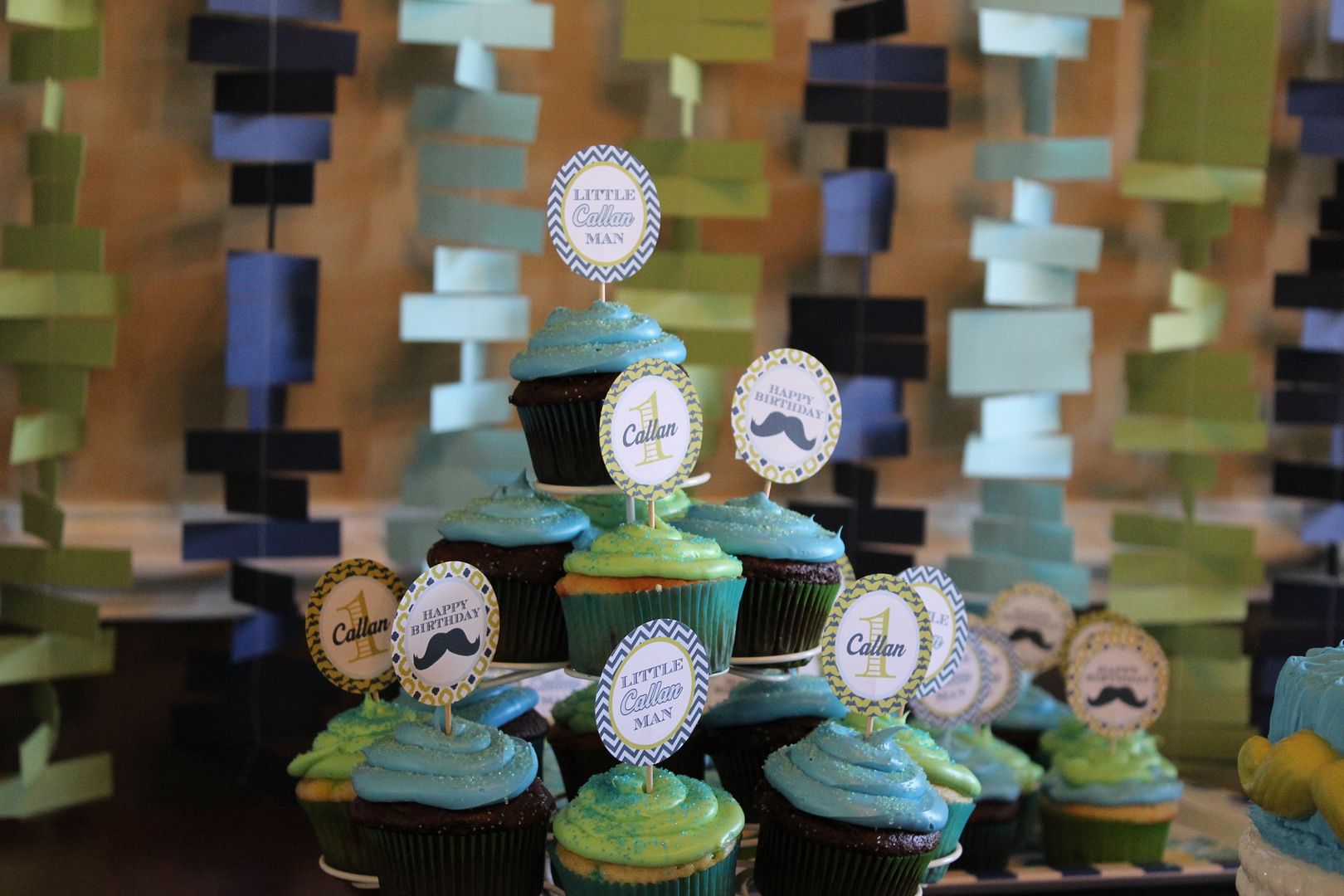 Little Man Mustache Bash 1st Birthday via Stilettos and Diapers