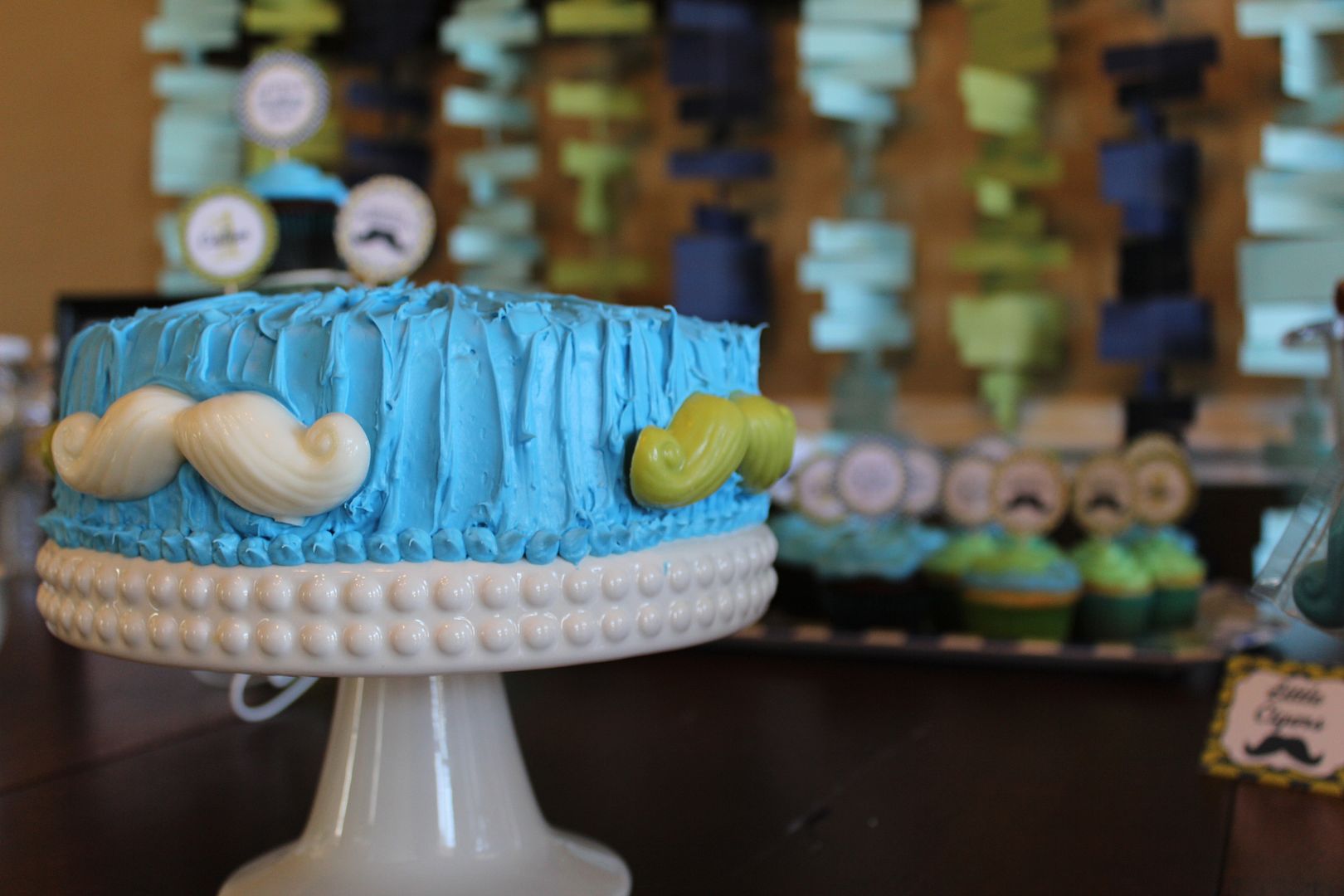 Little Man Mustache Bash 1st Birthday via Stilettos and Diapers