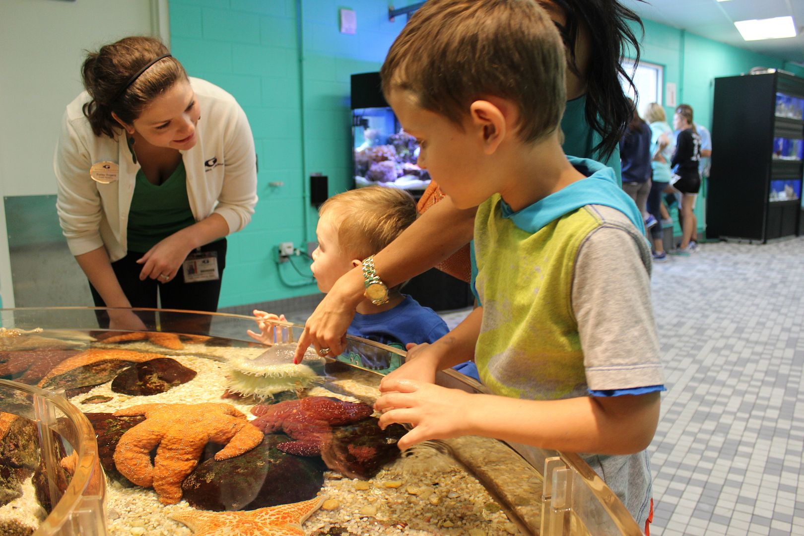 Stilettos and Diapers: Georgia Aquarium with kids