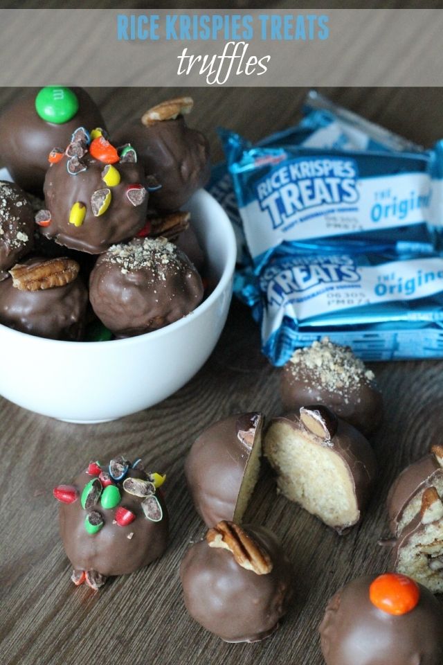 Stilettos and Diapers: Rice Krispies Treats Truffles #KreateMyHappy