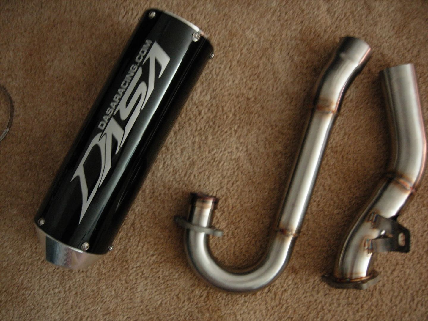 Dasa exhaust and header wrap KFX 450 HQ Forum