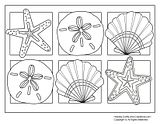 SUMMER COLORING PAGES