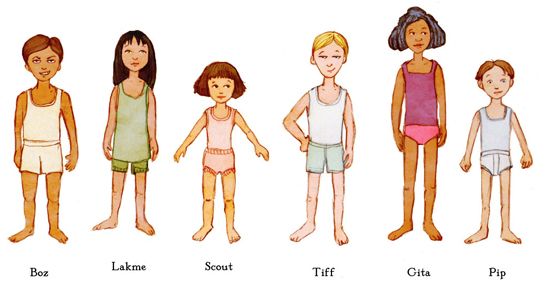 Where can you find free paper doll printouts?