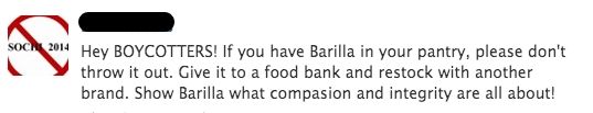 donate Barilla to food banks