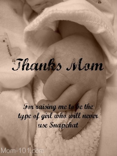 snapchat mother's day card