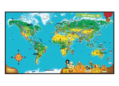 World+map+for+kids+with+countries