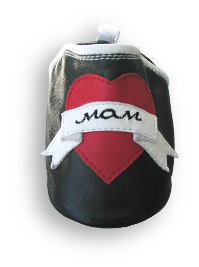 For your littlest valentine, the mom tattoo baby shoes at Angelica Grace