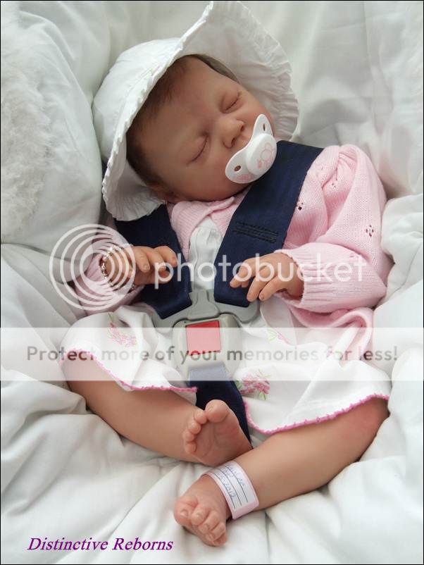 Distinctive Reborns Reborn Baby Girl Doll Lifelike Newborn Very Realistic