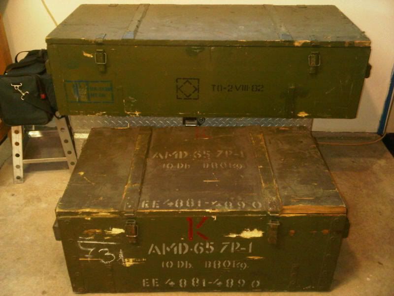 Original Shipping Crate for AK Variant Rifles - Central Coast - Calguns.net