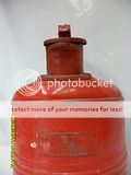 Vintage Justrite Safety Gas/Fuel Can No.2 D&L Thinner  