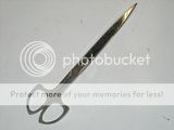 Vintage S.Salm Germany Scissors and Letter Opener with Leather Sheath 