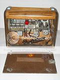 Vintage Philco Wood Roll Top Tube Radio Art Deco Model 46 350 Code 125 