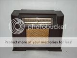   Philco 41 90 Code 121 Bakelite Plastic Tabletop Cathedral Radio  