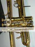   USA King 601 Trumpet w/Hard Case,Leblanc Mute,Benge/Bach Mouths  