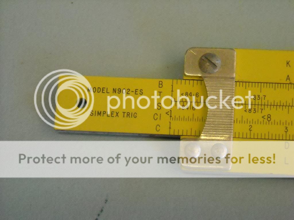 Vintage Pickett N902 ES Simplex Trig Slide Rule  