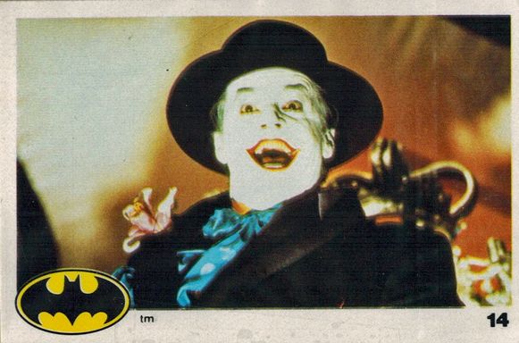 Batman- The 1989 Film: Merchandise: 1989 Batman Greek Sticker Set & Album